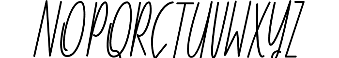 AuticaMonthgel Font UPPERCASE