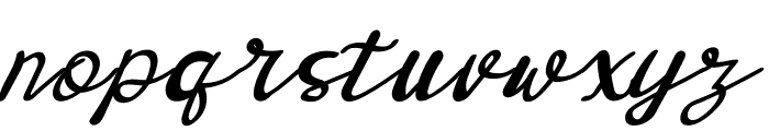 Autis Font LOWERCASE