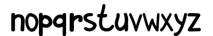 Autisem-Regular Font LOWERCASE