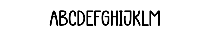 Autogram Font UPPERCASE