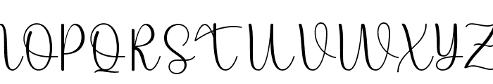 Autography-Regular Font UPPERCASE