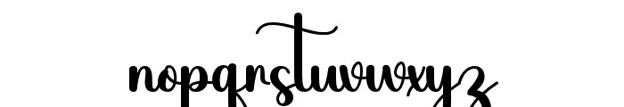 Autography-Regular Font LOWERCASE