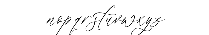 Auttolyn Hemilga Italic Font LOWERCASE