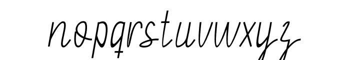 Autumn Gloryenz Font LOWERCASE