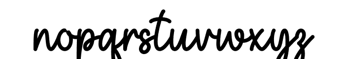 Autumn Holiday Font LOWERCASE