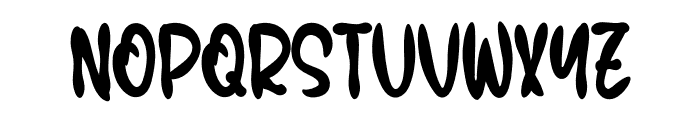 Autumn Pumpkin Font LOWERCASE