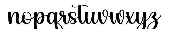 Autumn Saturday Font LOWERCASE