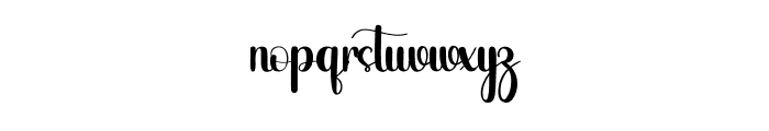 Autumn Sealight Font LOWERCASE