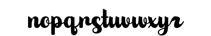 Autumn Time Font LOWERCASE