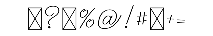 AutumnLeaf Font OTHER CHARS