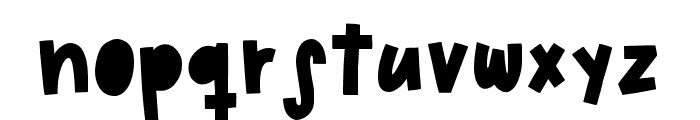 AutumnMittens-Regular Font LOWERCASE