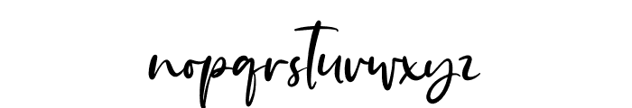 Autumnilla Font LOWERCASE