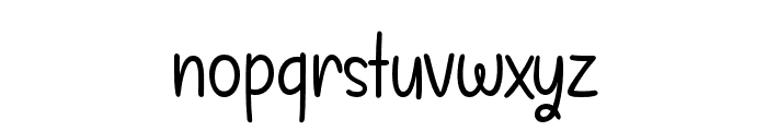 AutumninSeptember Font LOWERCASE