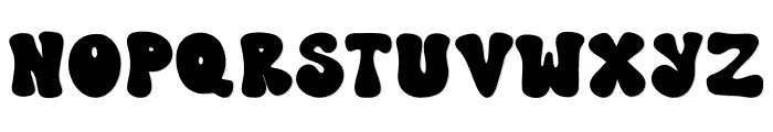 Autunm Groovy Font UPPERCASE