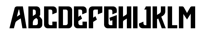 Auxhie-Regular Font UPPERCASE