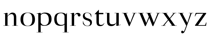 Ava Regular Font LOWERCASE