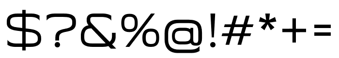Avaganti Regular Font OTHER CHARS