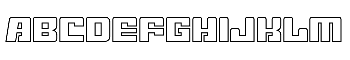 Avageri Line Font LOWERCASE