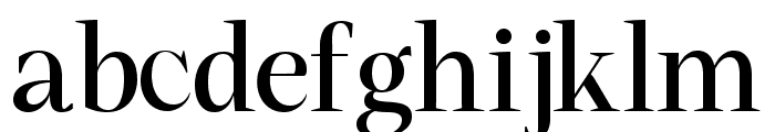 Avalar Regular Font LOWERCASE
