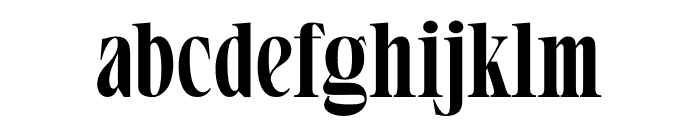 Avaleigh Bold Font LOWERCASE