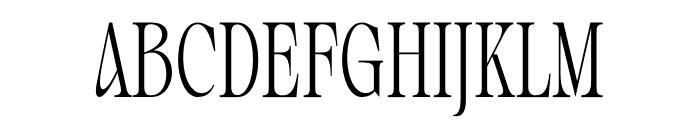 Avaleigh Light Font UPPERCASE
