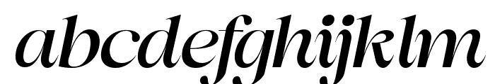 Avalone Italic Font LOWERCASE