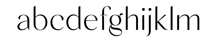 Avegreat-Regular Font LOWERCASE