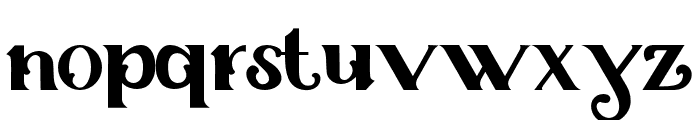 Avelines-Regular Font LOWERCASE