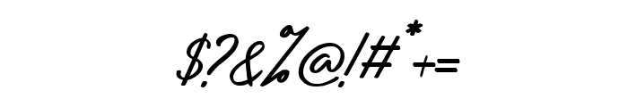 Avellyn's Italic Font OTHER CHARS
