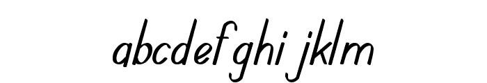 Avellyn's Font LOWERCASE