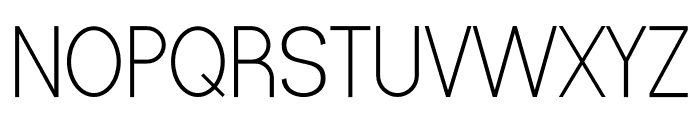 Avenis Light Font UPPERCASE
