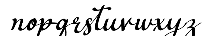 Avenleighna Font LOWERCASE
