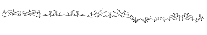 AverySwash-Regular Font LOWERCASE