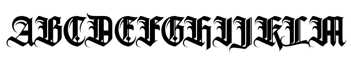 Avestrava-Regular Font UPPERCASE