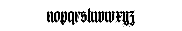 Avestrava-Regular Font LOWERCASE