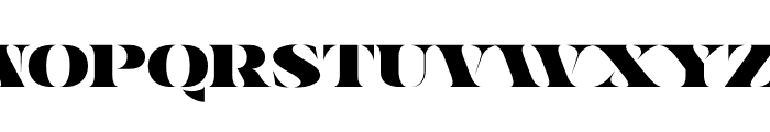 Aviarge Font UPPERCASE
