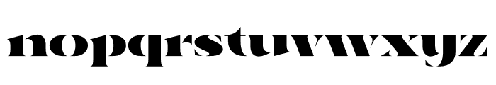 Aviarge Font LOWERCASE