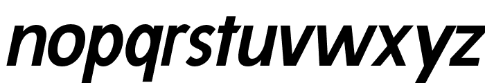 Avita-BlackItalic Font LOWERCASE