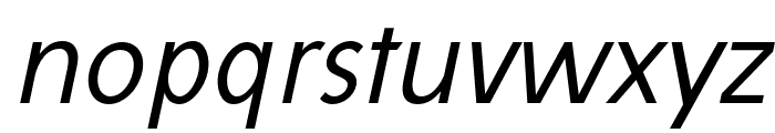 Avita-Italic Font LOWERCASE