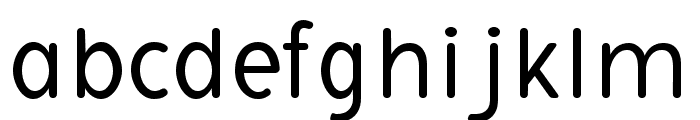 Avita Rounded Regular Font LOWERCASE