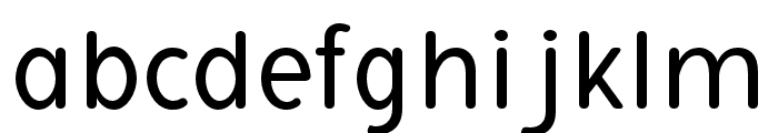 AvitaRounded-Regular Font LOWERCASE