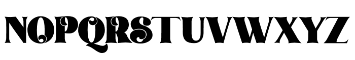 Avocado Sunday Regular Font UPPERCASE