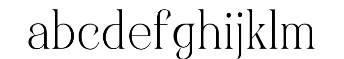 Avokovie-Regular Font LOWERCASE