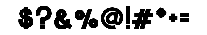 Aweber-Black Font OTHER CHARS