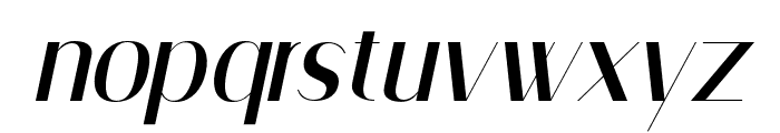 AwendelaBeloved-Italic Font LOWERCASE