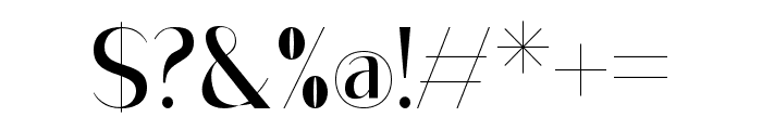 AwendelaBeloved-Regular Font OTHER CHARS
