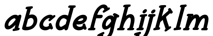 Awesome Autumn Italic Font LOWERCASE