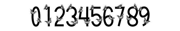 Awesome Butterfly Font OTHER CHARS