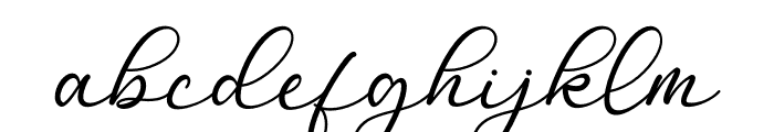 Awesome Couple Script Font LOWERCASE