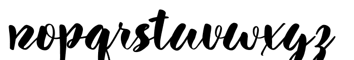 Awesome Daisy Font LOWERCASE